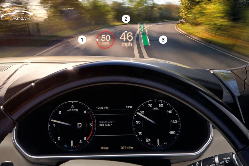 Lợi ích khi lắp đặt màn hình HUD cho xế yêu của bạn