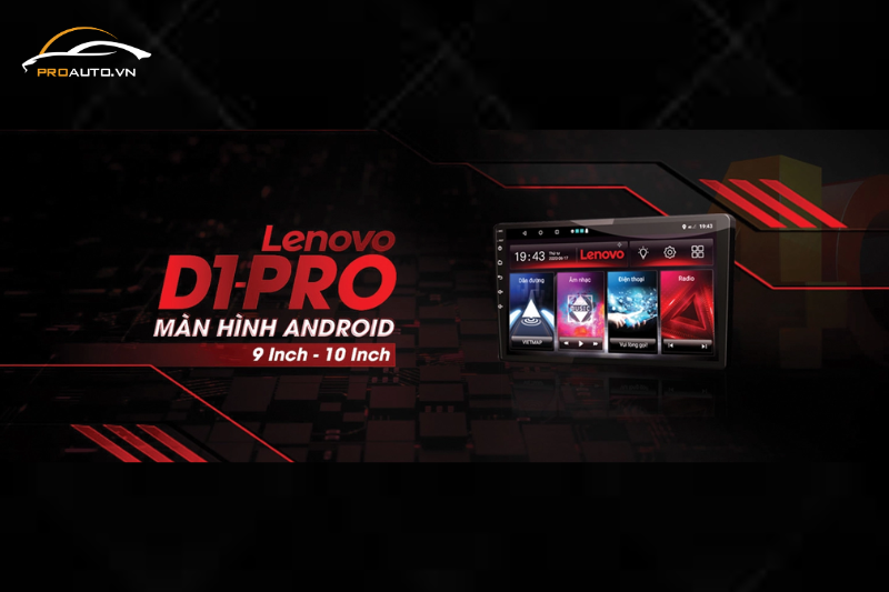 Màn hình Android Vietmap Lenovo D1 Pro thương hiệu Vietmap