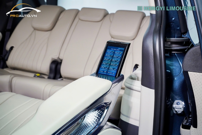 Màn hình điều khiển ghế Crystal 4.0 Pro Max thông minh