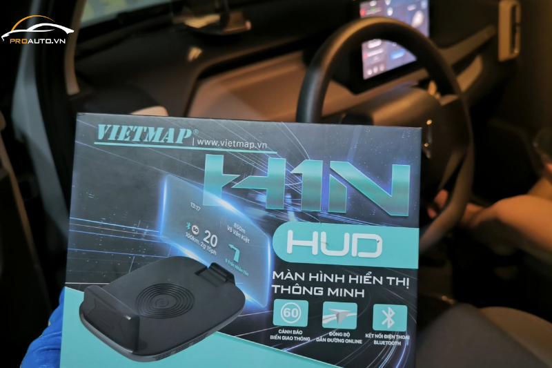 Màn hình HUD H1N thương hiệu Vietmap chính hãng
