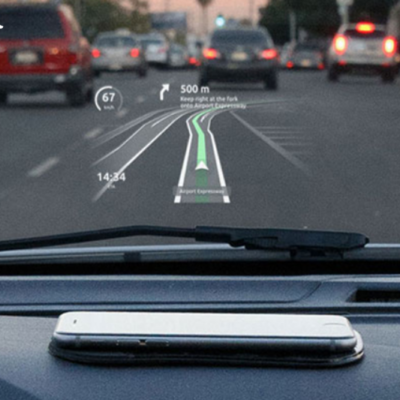 Màn hình HUD kính lái - Phụ kiện đồ chơi xe MG Cyberster