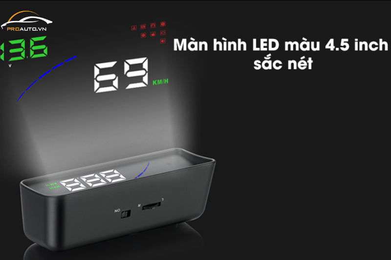 Màn hình HUD V9 thương hiệu Vietmap chính hãng