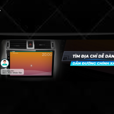 Màn hình Vietmap Lenovo D1 Pro điều khiển giọng nói VietMap Assistant thông minh