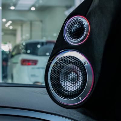 Nâng cấp âm thanh - Phụ kiện đồ chơi xe MG Cyberster