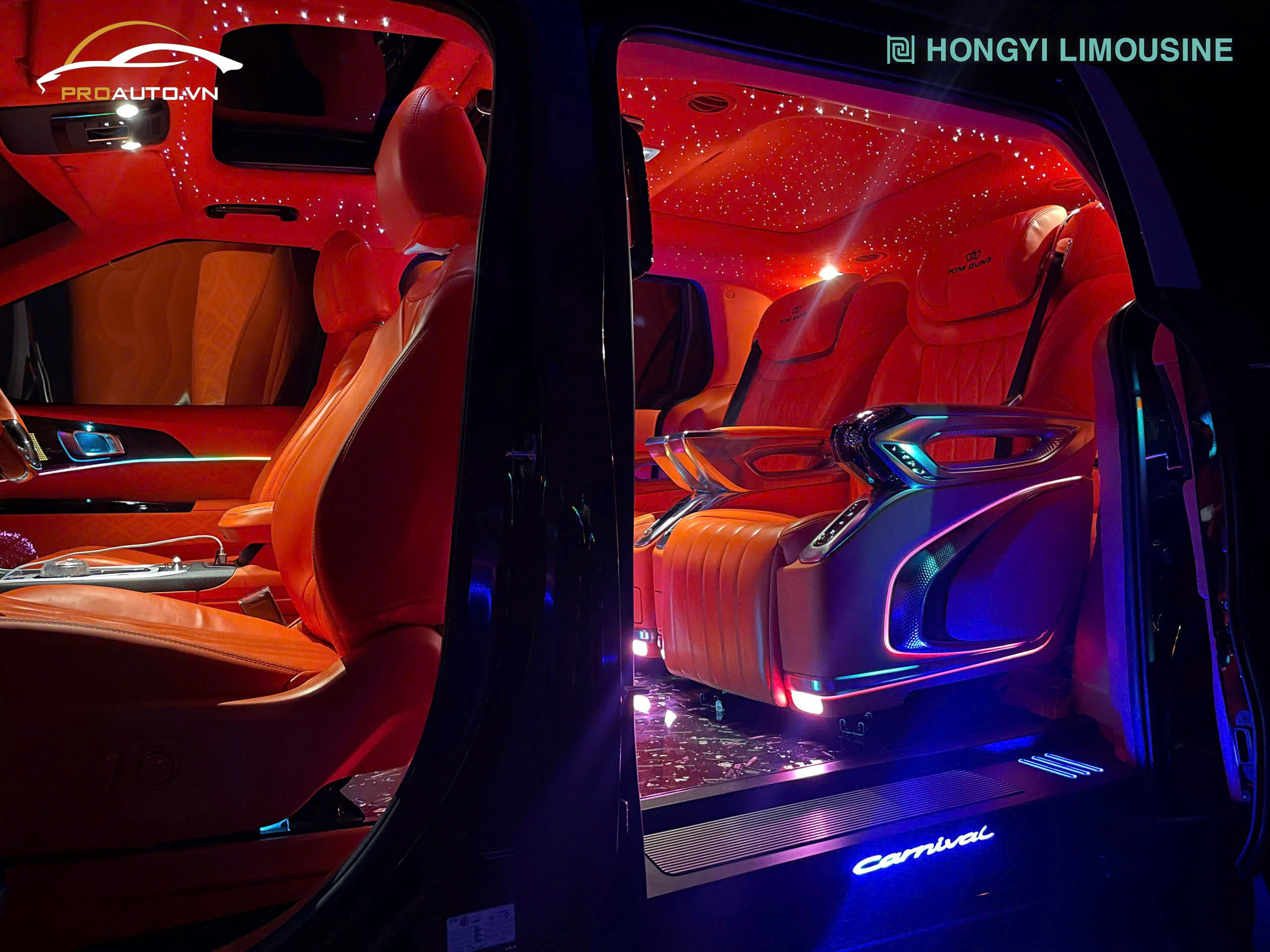Nâng cấp nội thất limousine sang trọng và đẳng cấp