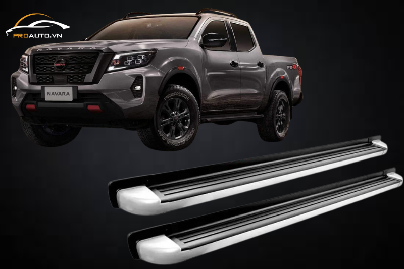 Nẹp bước chân - Top 20 phụ kiện đồ chơi xe Nissan Navara 2025