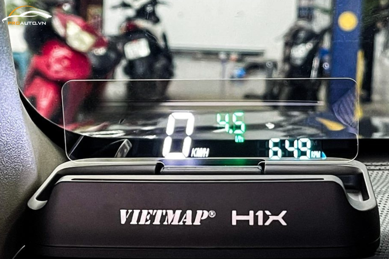 Những điều cần lưu ý khi lắp Vietmap HUD H1X chính hãng