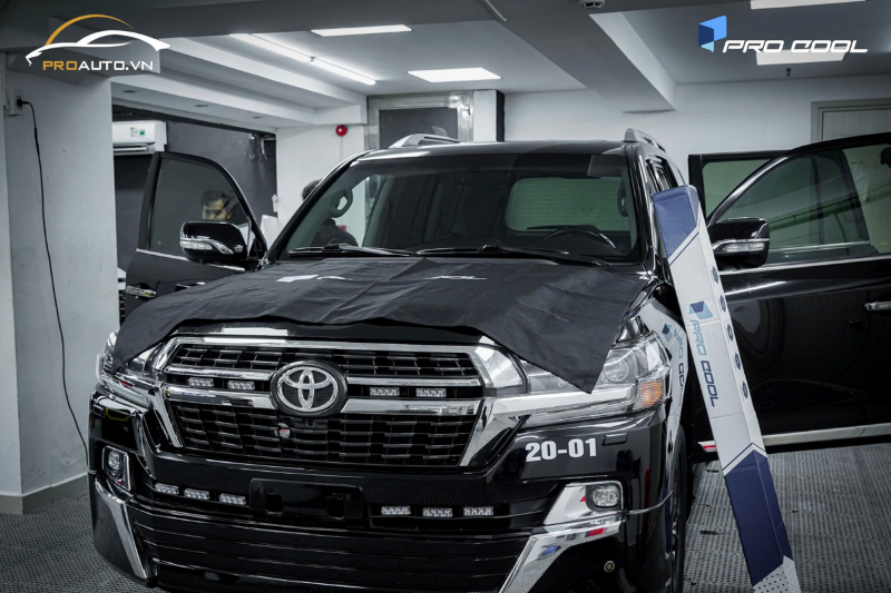 Phim cách nhiệt loại nào tốt? - Land Cruiser dán phim cách nhiệt Pro Cool