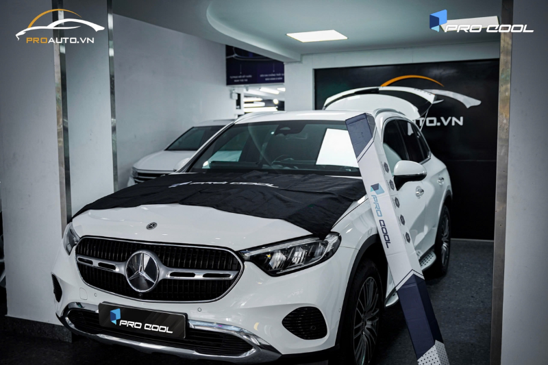 Phim cách nhiệt loại nào tốt? - Merc GLC200 dán phim cách nhiệt Pro Cool