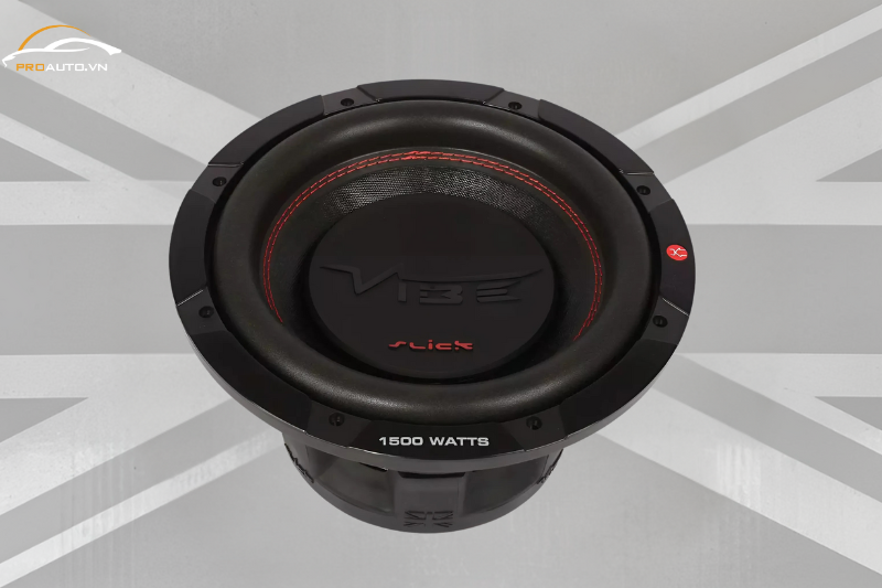 Subwoofer Vibe SLICK 10D2-V3 với công suất mạnh mẽ