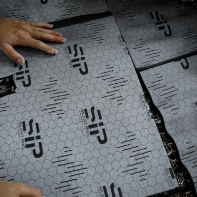 Vật liệu tiêu âm Silent Pro B10 cách âm chống ồn xe Nissan Navara 2025