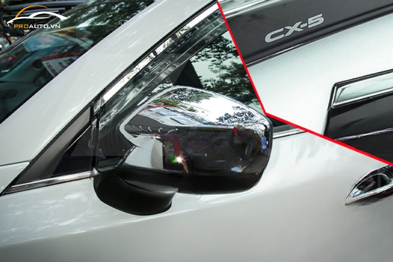 Vè che mưa cao cấp - Phụ kiện đồ chơi xe Mazda CX5 2025