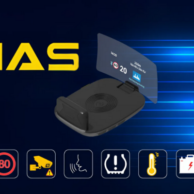 Vietmap HUD H1AS hiển thị nhiệt độ két nước