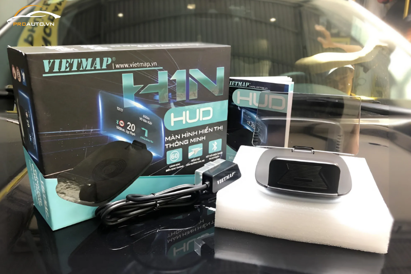 Vietmap HUD H1N - Cảnh báo và kiểm soát tốc độ di chuyển