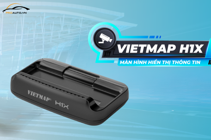 Vietmap HUD H1X - Trợ lý cảnh báo tốc độ và phạt nguội