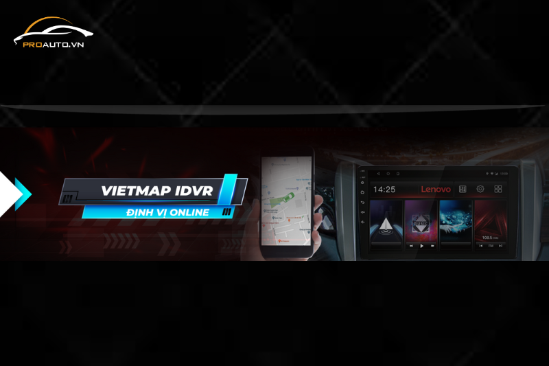 Vietmap Lenovo D1 Pro ICVR định vị online