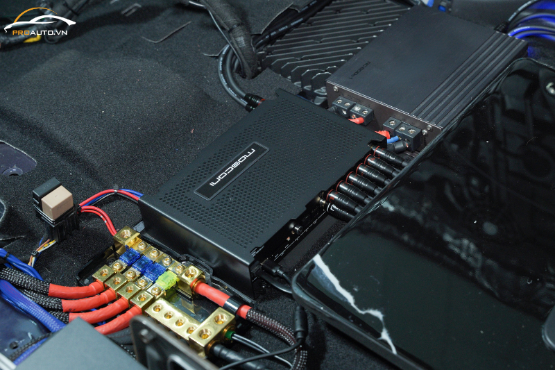 Amplifier Mosconi độ loa xe Mazda CX-5 2025