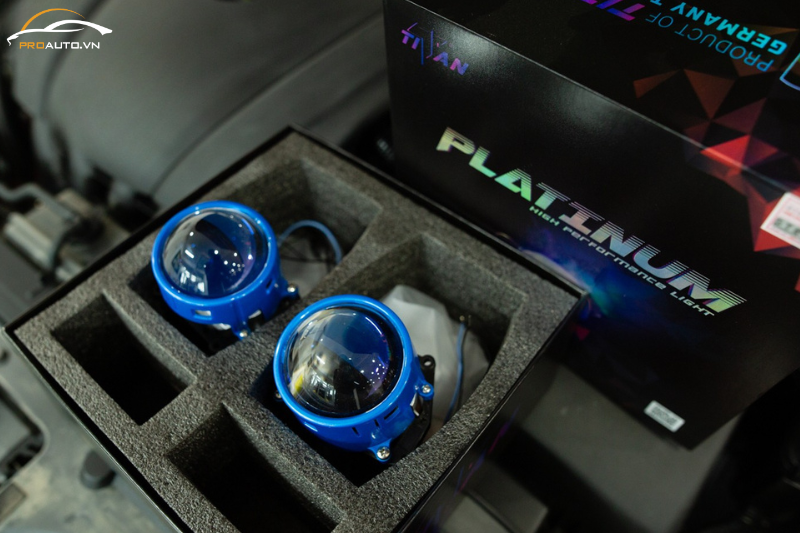 Bi Laser Titan Platinum độ đèn xe Volkswagen Arteon 2025