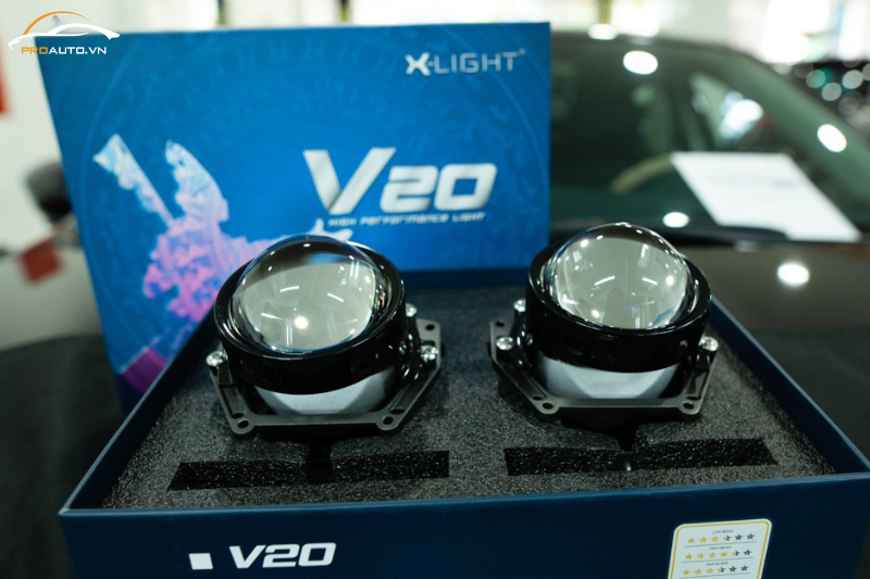 Bi Laser X-Light V20L độ đèn xe Volkswagen Arteon 2025
