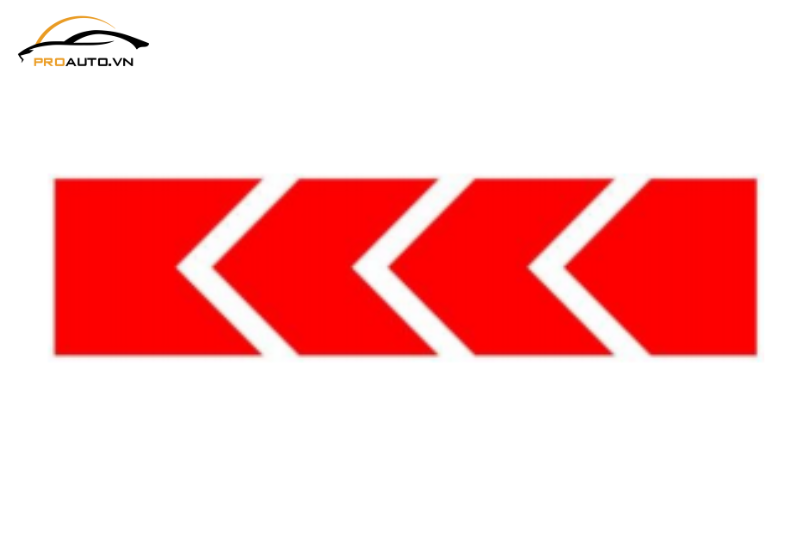 Biển phụ, biển viết bằng chữ - biển số S.507 hướng rẽ