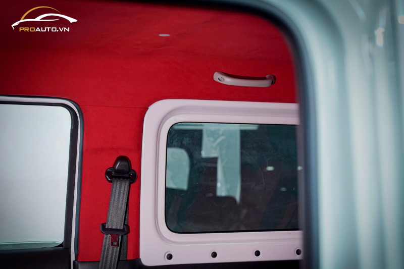 Bọc da cột A, B, C - Đổi màu nội thất xe Suzuki Jimny