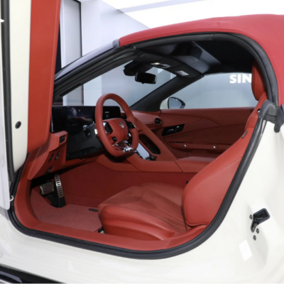 Bọc da ghế xe MG Cyberster bằng da Nappa