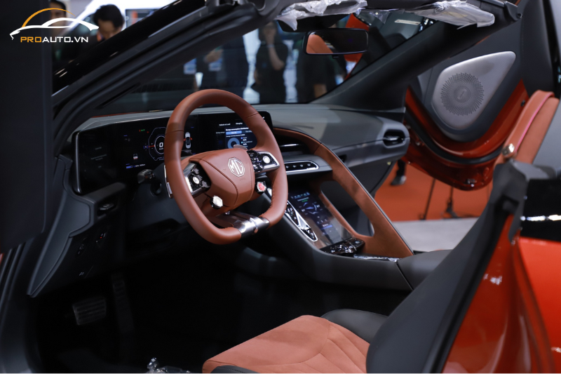 Bọc da ghế xe MG Cyberster bao nhiêu? Loại nào tốt?