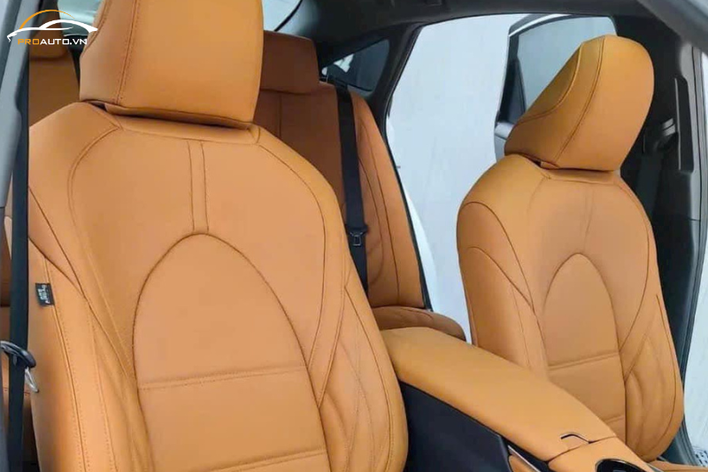 Bọc da ghế xe Volkswagen Arteon 2025 với da thuộc bò