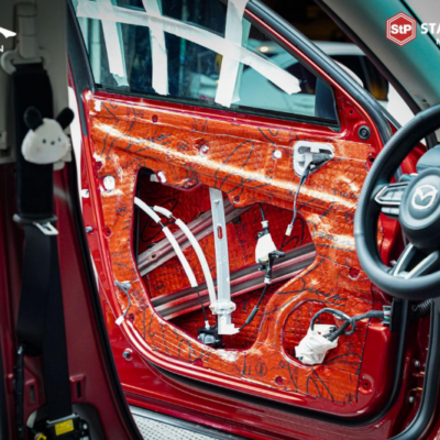 Cách âm chống ồn xe Mazda CX-5 2025 vị trí 4 cánh cửa