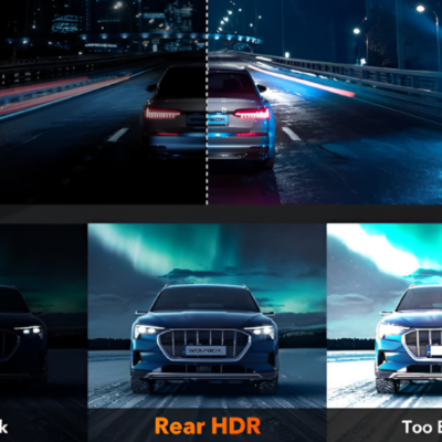 Chế độ Night Vision cho camera hành trình MSPORT G-ON X1