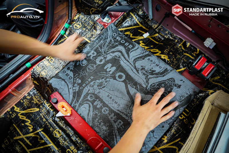 Dán cách âm kết hợp tiêu âm cho xe Mazda CX-5 2025