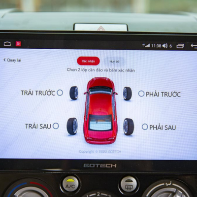 Đảo lốp, khớp lốp tự động nhờ cảm biến áp suất lốp Gotech GS8