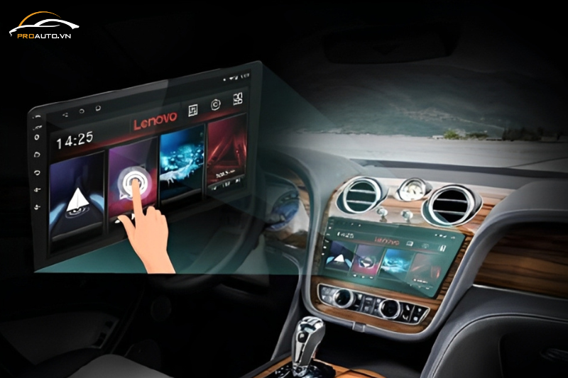 Điều khiển giọng nói từ Vietmap Lenovo D1 4G thông minh