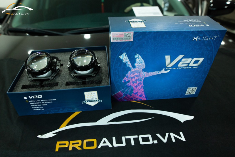 Độ đèn xe Volkswagen Arteon 2025 thương hiệu GTR