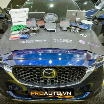 Độ loa xe Mazda CX-5 2025 từ các thương hiệu nổi tiếng
