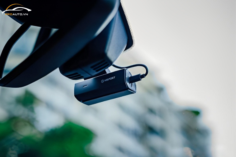 Ghi hình camera hành trình MSPORT G-ON X1 sắc nét