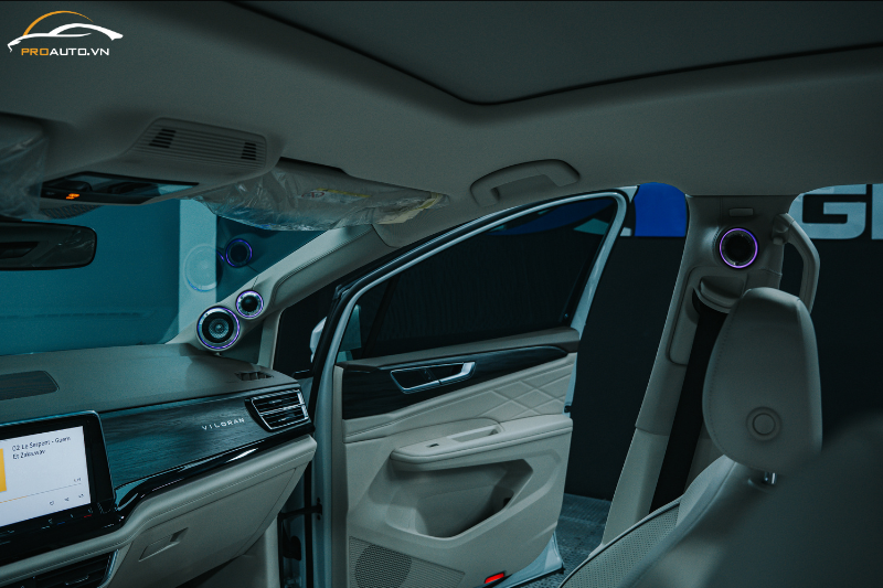 Hệ thống loa 3 way độ loa xe Volkswagen Arteon 2025