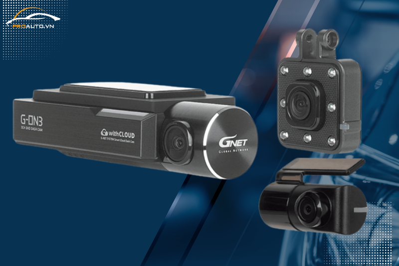 Hỗ trợ WITH CLOUD với camera hành trình GNET G-ON3