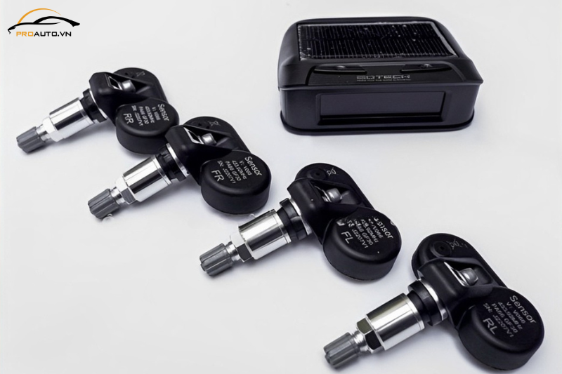 Không lo trộm mất bởi cảm biến áp suất lốp Gotech GS8
