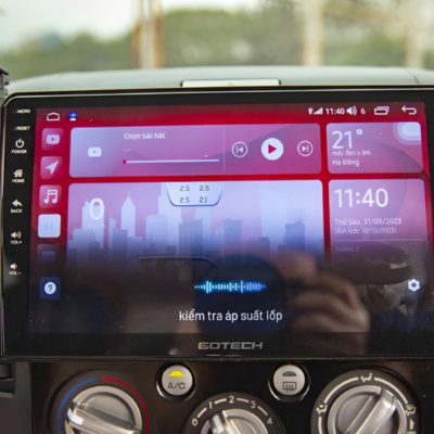 Kiểm tra cảm biến áp suất lốp Gotech GS8 bằng giọng nói