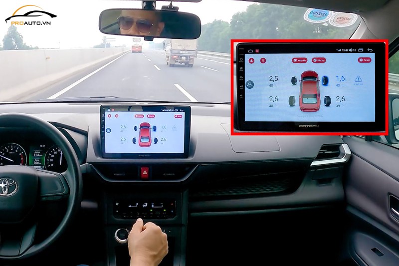 Kinh nghiệm lắp cảm biến áp suất lốp Gotech GS8 chính hãng