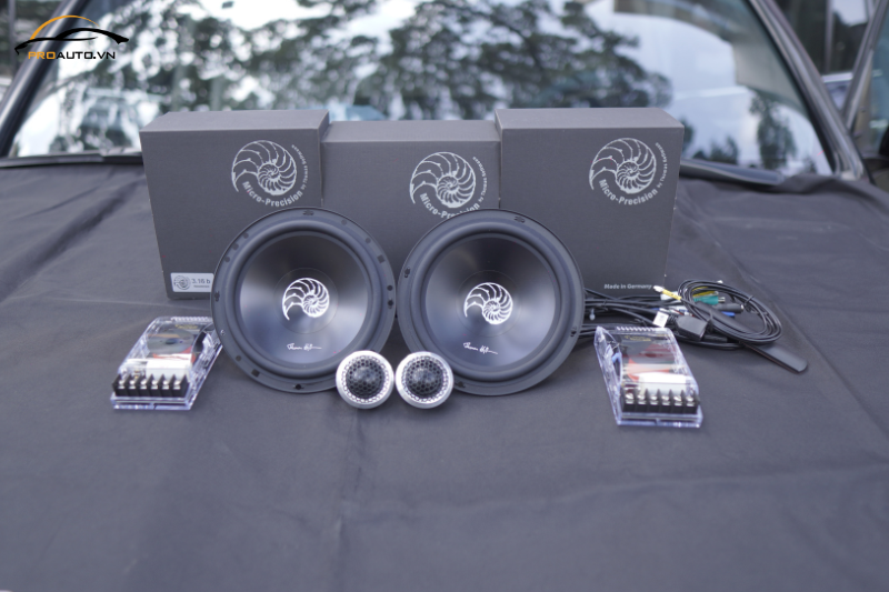 Loa Micro-Precision 2 way độ loa xe Volkswagen Arteon 2025