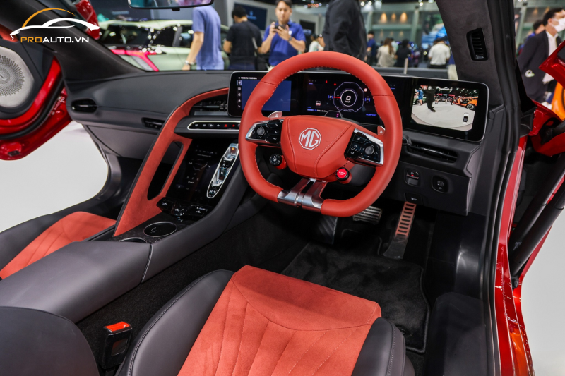 Lưu ý khi bọc da ghế xe MG Cyberster chất lượng