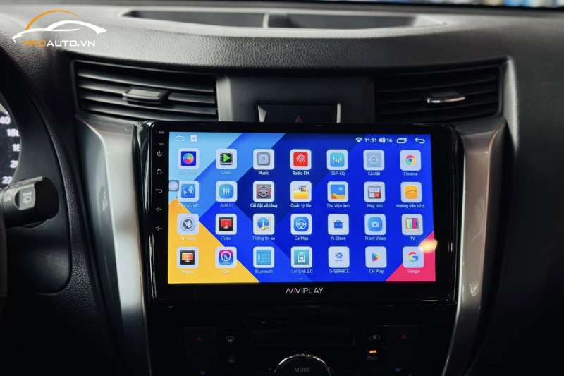 Màn hình thông minh Naviplay NVP4 ô tô đón đầu xu thế 2025