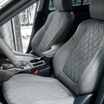 Mẫu bọc da ghế xe Mazda CX-5 2025 màu xám ghi 