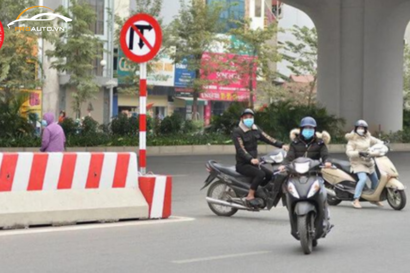 Tổng hợp các biển báo cấm quay đầu xe mới nhất năm 2025