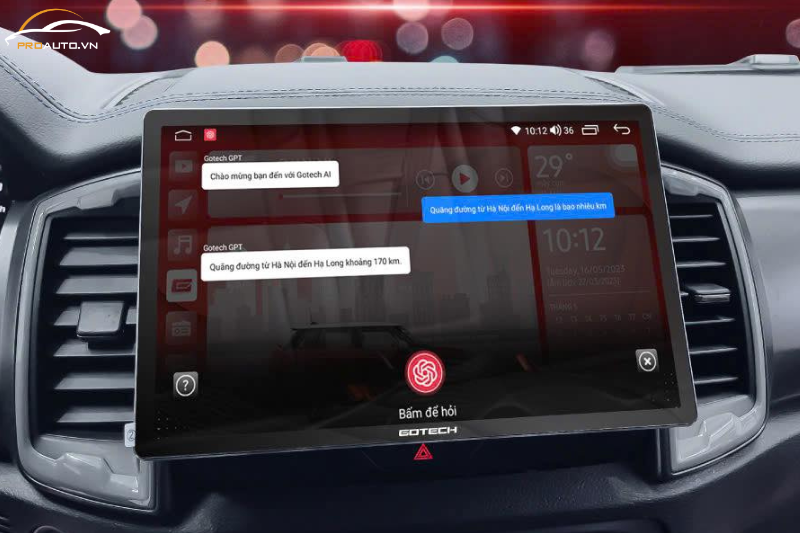 Trợ lý giọng nói AI từ GOTECH GT11.5I cho phép tìm kiếm thông minh