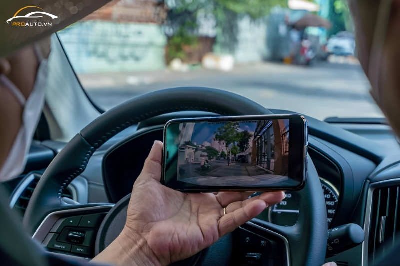 Ứng dụng camera hành trình FINEVU GX300 thông minh