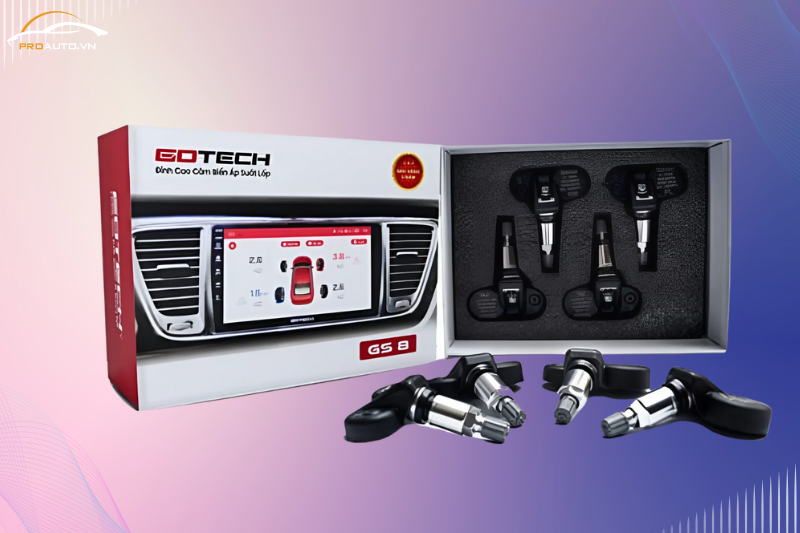 Vì sao cảm biến áp suất lốp Gotech GS8 được ưa thích