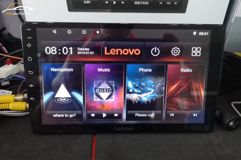  Vietmap Lenovo D1 4G tương thích DVD Android